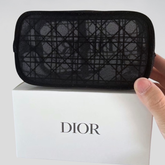 Dior Beauty GWP Black Mesh Beauty Bag - Picture 8 of 11